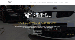 Desktop Screenshot of homebushautoelec.com.au